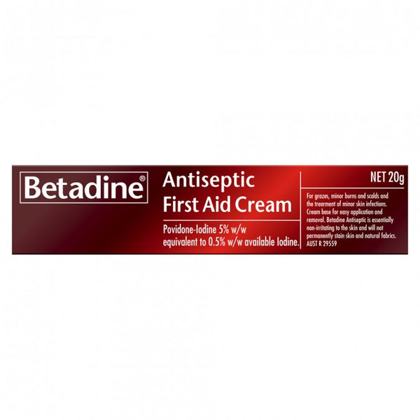 Betadine Antiseptic First Aid Cream 20g