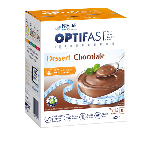 Optifast VLCD Dessert Chocolate 8X53G