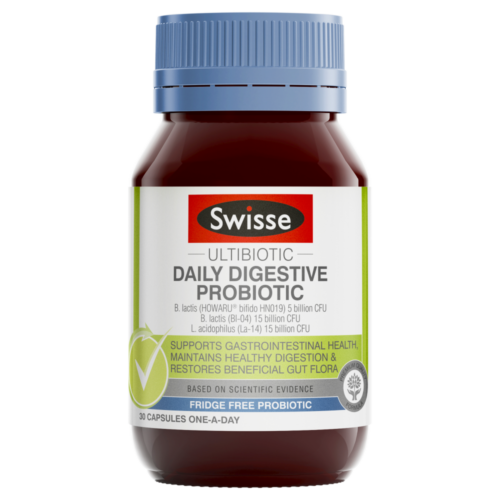 Swisse Ultibiotic Daily Digest Probiotic 30 Tablets