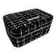 Escape to Paradise Large Tweed Jewellery Box Black 18 x 11 x 8 CM