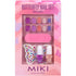 Miki  Butterfly Press On False Nail Set for Kids