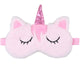 Wicked Sista Novelty Eye Mask Pink Unicorn