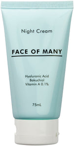 Face Of Many Moist Night Cream 75ML