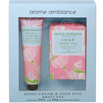 Arome Ambiance Floral Garden Hand Cream & Soap Duo Sweet Pea