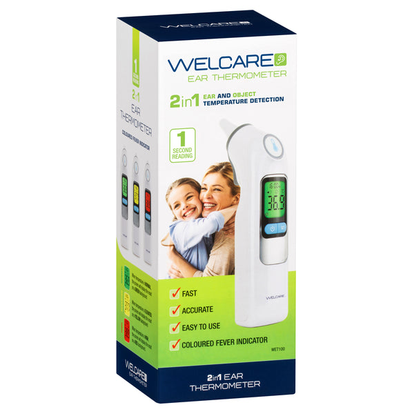 Welcare Ear Thermometer 2In1