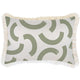 Escape to Paradise Cushion Cover Coastal Fringe Muse Sage 35CM x 50CM