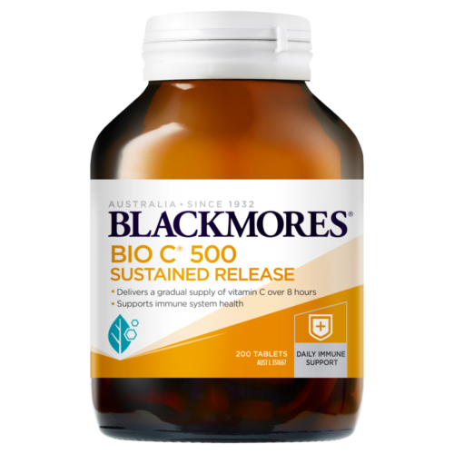 Blackmores Bio C 500 Sustained Release 200 Tablets