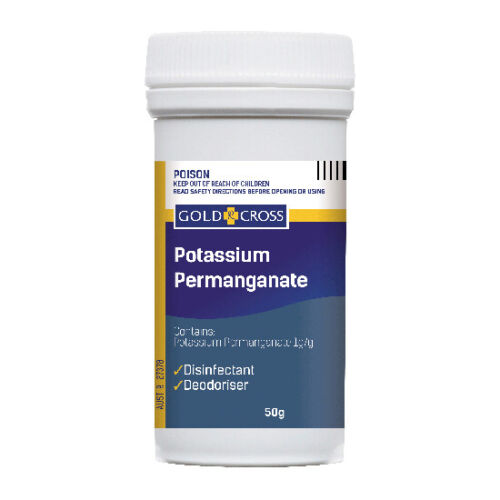 Gold Cross Potassium Permanganate 50G