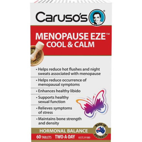 Caruso's Menopause Eze Cool & Calm Tabs 60