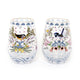 Enchanted Garden Floral Glass Tumblers Set of 2 520mL