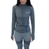 P.O.S.E Comfort Long Sleeve Gym Sports Top with Hoodie