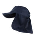 Sundaise Eco Legion Cap Upf 50+ Sun Protection Hat Navy One Size