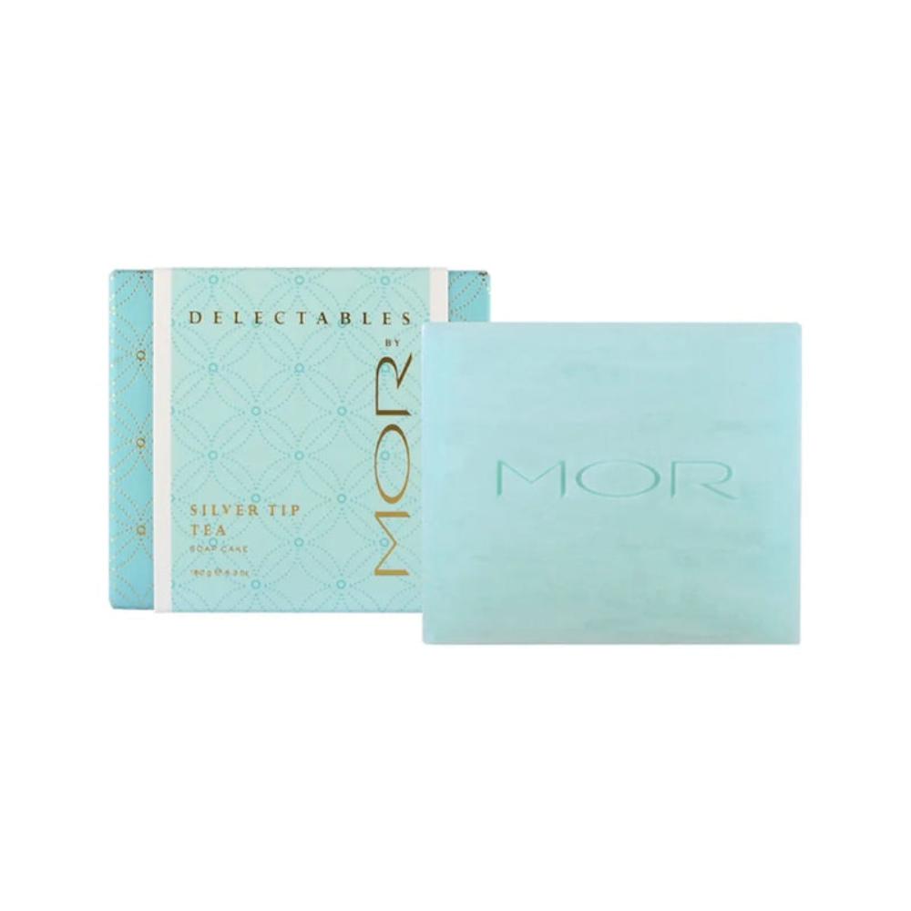 Mor Delectables Soap Cake Silver Tip Tea 180G – Cosmetics Squad