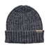 Hammer + Field Marle Ribbed Beanie Black Charcoal OS