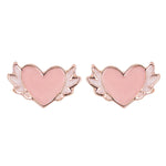 Heart And Soul In Loving Memory Heart Earrings Memorial Sympathy Jewellery