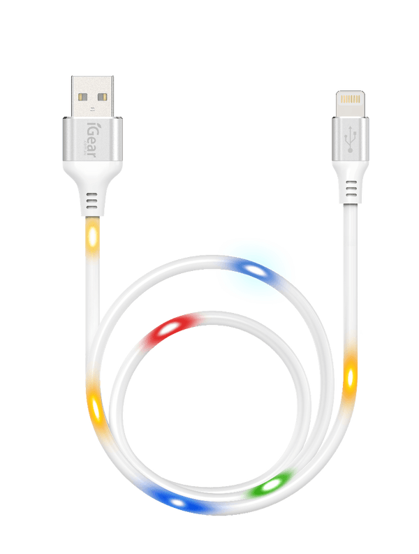 Igear Cable Charge/sync Iphone Sound-activated Illuminate