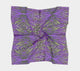 TrailsEdgeFineArt Purple Haze Petals Floral Silk Scarf