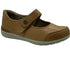 Homyped Maya Jane Womens Comfort Mary Jane Shoes Taupe Size 8