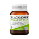 Blackmores Mega B Complex For Energy Production 31 Tablets