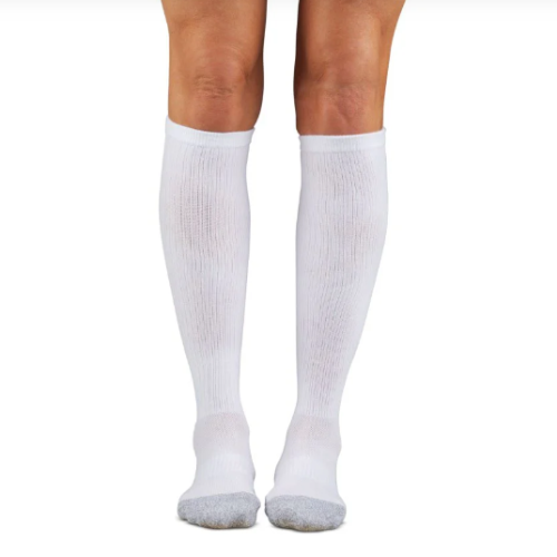 Diabetic Sock U 15-20 Wht Sm