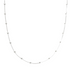 Palas Silver Fine Ball Bead Chain Necklace 70CM