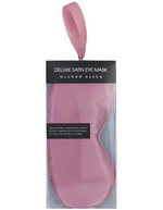 Wicked Sista Deluxe Satin Eye Mask Plum