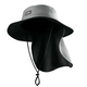Hat Flat Bucket Graphite Safestyle S/M