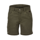 Hammer + Field Workwear Mid Length Washed Twill Stretch Short Stone Green