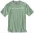 Carhartt Core Logo S/S T-Shirt Loden Frost Heather