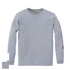 Carhartt Women's Sleeve Logo L/S T-Shirt Heather Grey