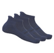 Wicktx Coolmax Ankle Crew Socks 3 X Pack Navy/Dark Navy