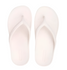 Archline Orthotic Foam Thongs Arch Support Flip Flops Orthopedic Rebound White 37