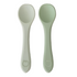 Plum Silicone Spoon Set Powder Olive 2PK