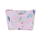 Wicked Sista Wonderland Pink Medium Soft A-Line Cosmetic Bag