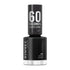 Rimmel 60 Seconds Super Shine Nail Polish in 900 Rita's Black