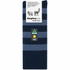 Humphrey Law Merino And Alpaca Blend Stripe Health Socks Navy Large