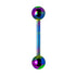 Rossan Anodised Barbell Body Piercing Jewellery 1.6MM x 14MM