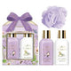 Lulu Grace Lilac Blossom Bath and Body Pamper Gift Set 3 Piece