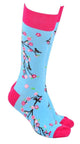 Sock Society Cherry Blossom Crew Socks