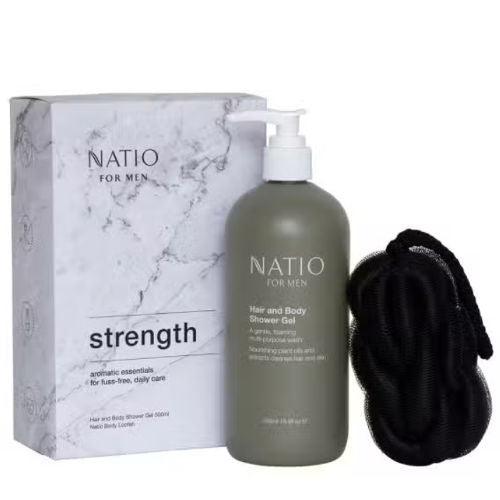 Natio Wild Ranges For Men Hair And Body Shower Gel 500ML