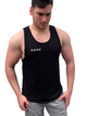 P.O.S.E Invisage Black Gym Tank Top