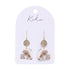 Splosh Kiki Earrings Beige Terrazzo