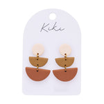 Splosh Kiki Earrings Semi Circle