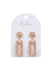 Kiki Luxe Gold Rectangle Earrings