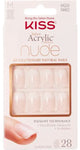 Kiss Salon Acrylic Nude Nails - Cashmere