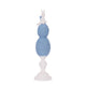 Holly & Ivy Large Blue Lapin Egg Finial 38.5cm