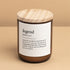 The Commonfolk Collective Dictionary Meaning Legend Candle