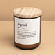 The Commonfolk Collective Dictionary Meaning Legend Candle
