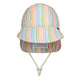 Bedhead Kids Swim Legionnaire Hat Rainbow for 6 to 12 Months 47CM