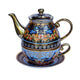 Lisa Pollock Blue Wrens Ceramic Tea For One Set With 600ML Teapot And 300ML Cup